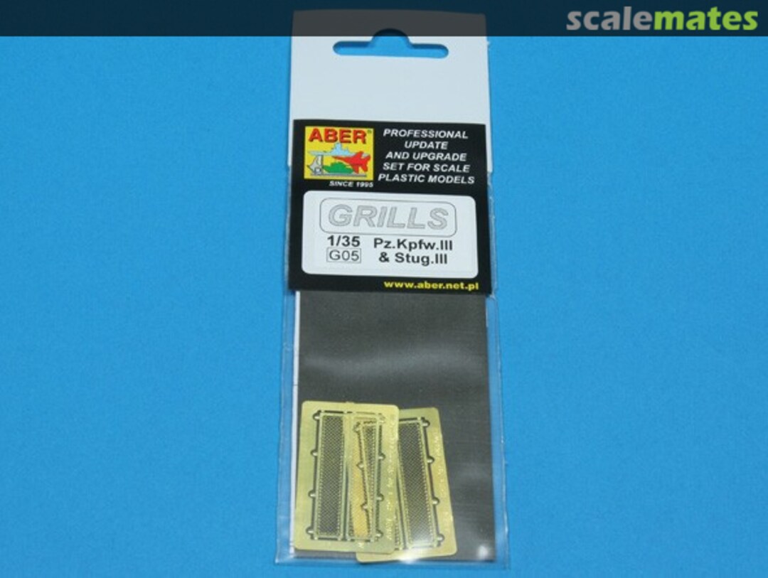 Boxart Grilles for Pz.Kpfw. III & StuG III 35G05 Aber Boxart Grilles for Pz.Kpfw. III & StuG III 35G05 Aber