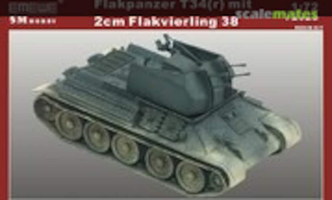 Flakpanzer T34(r) mit 2cm Flakvierling 38 (5M Hobby 72023)