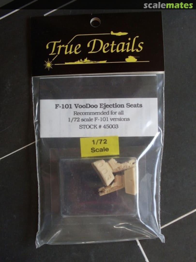 Boxart F-101 VooDoo Ejection Seats 45003 True Details Boxart F-101 VooDoo Ejection Seats 45003 True Details