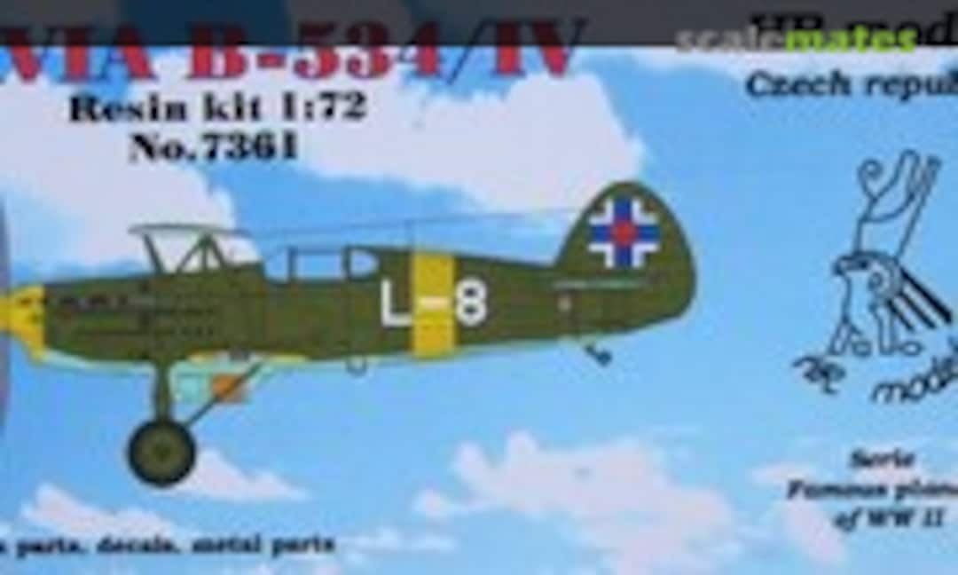 1:72 Avia B-534/IV (HR Model 7361)