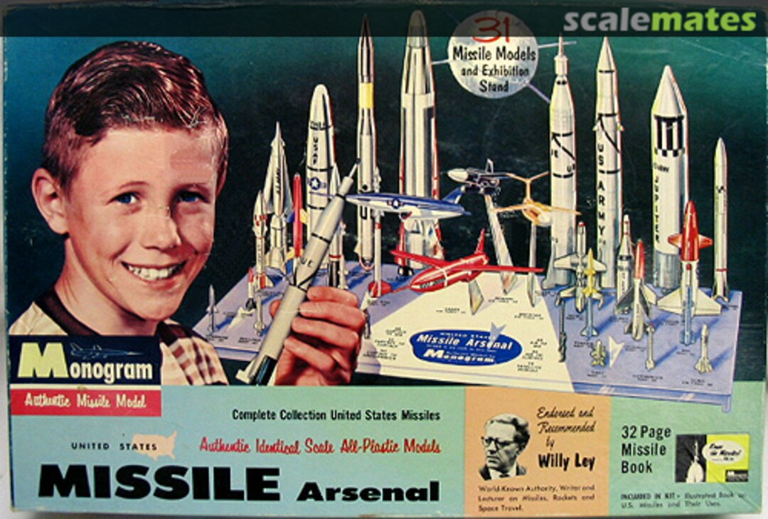 Boxart United States Missile Arsenal PD40-298 Monogram