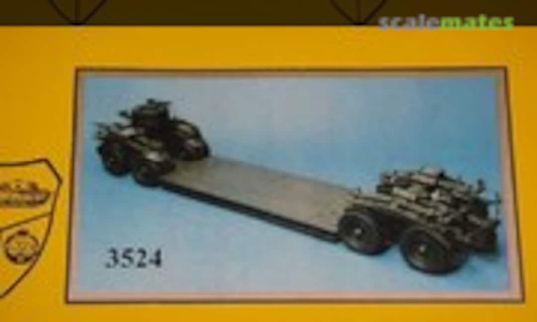 1:35 Tiefladeanhänger 25ton trailer f/ FAUN L912/45A (Elite Modell 3524) 3524