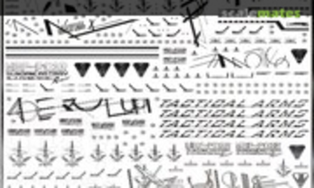 1:100 MG Gundam Astray Blue Frame Metal Stickers (Easy Decal 2247) 2247