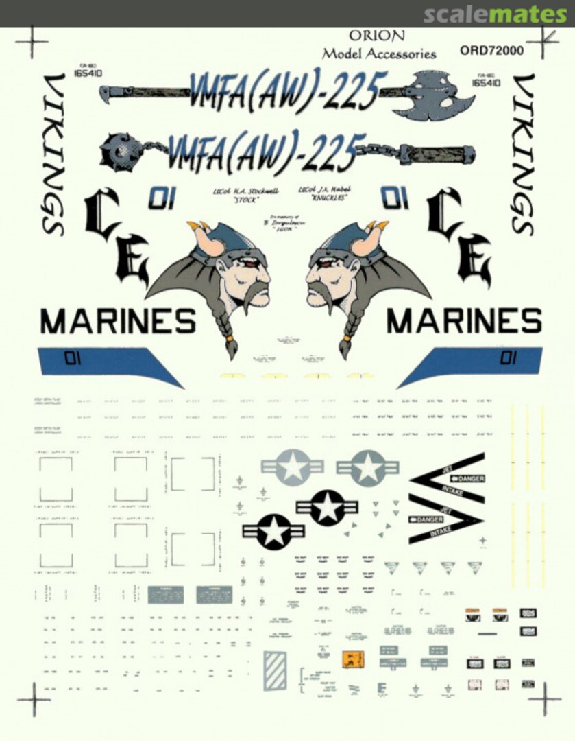 Boxart Vikings ORD72000 Orion Models Boxart Vikings ORD72000 Orion Models