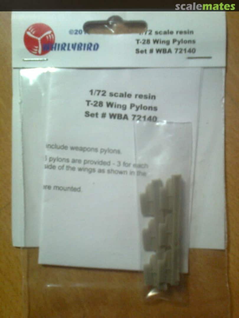 Boxart T-28 Wing Pylons WBA 72140 Whirlybird Boxart T-28 Wing Pylons WBA 72140 Whirlybird