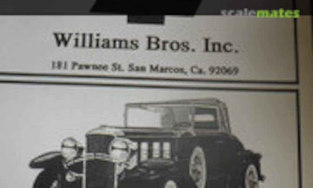 1:87 32 Chevrolet Cabriolet (Williams Brothers 54500) 54500