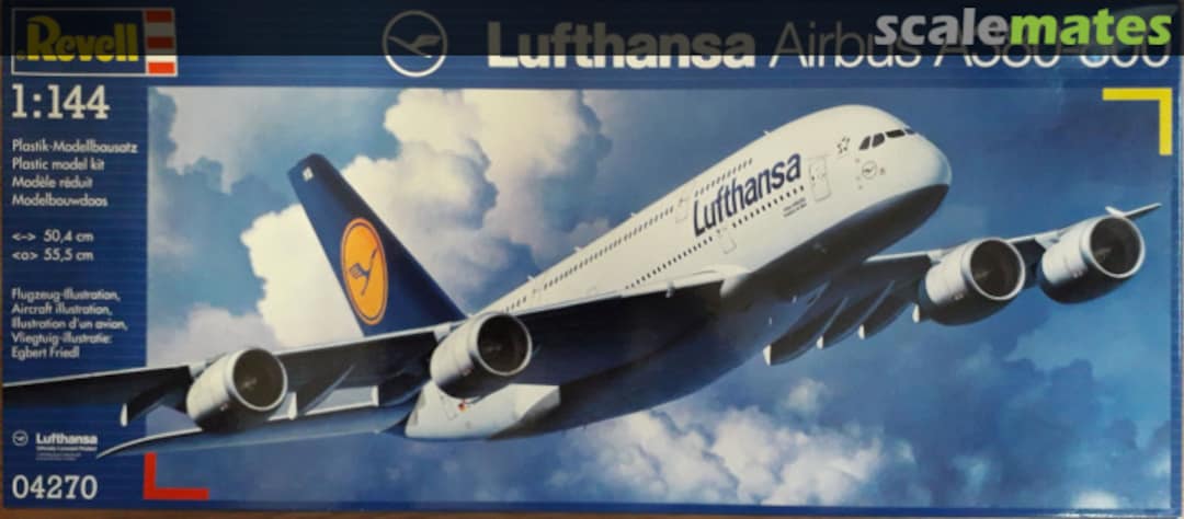 Boxart Airbus A380-800 04270 Revell Boxart Airbus A380-800 04270 Revell