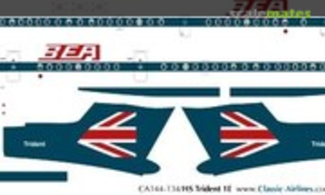 1:144 BEA Speedjack Trident 2 (Classic Airlines CA144-134) CA144-134