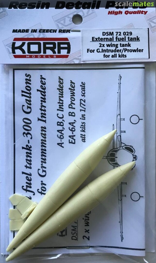 Boxart External fuel tank DSM72029 Kora Models Boxart External fuel tank DSM72029 Kora Models