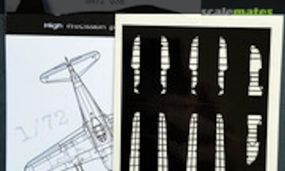 1:72 N1K2-j/3-j Shiden KAI - Optical Illusion Control Surfaces (CORRECTED) (DEAD Design Models SM72035) SM72035