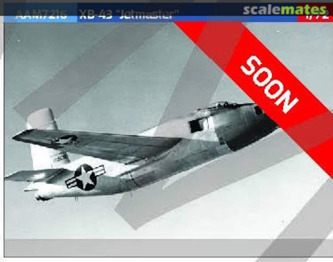 Boxart XB-43 Jetmaster 7216 A&A Models Boxart XB-43 Jetmaster 7216 A&A Models