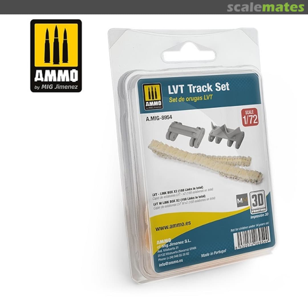 Boxart LVT Tracks A.MIG-8954 Ammo by Mig Jimenez Boxart LVT Tracks A.MIG-8954 Ammo by Mig Jimenez