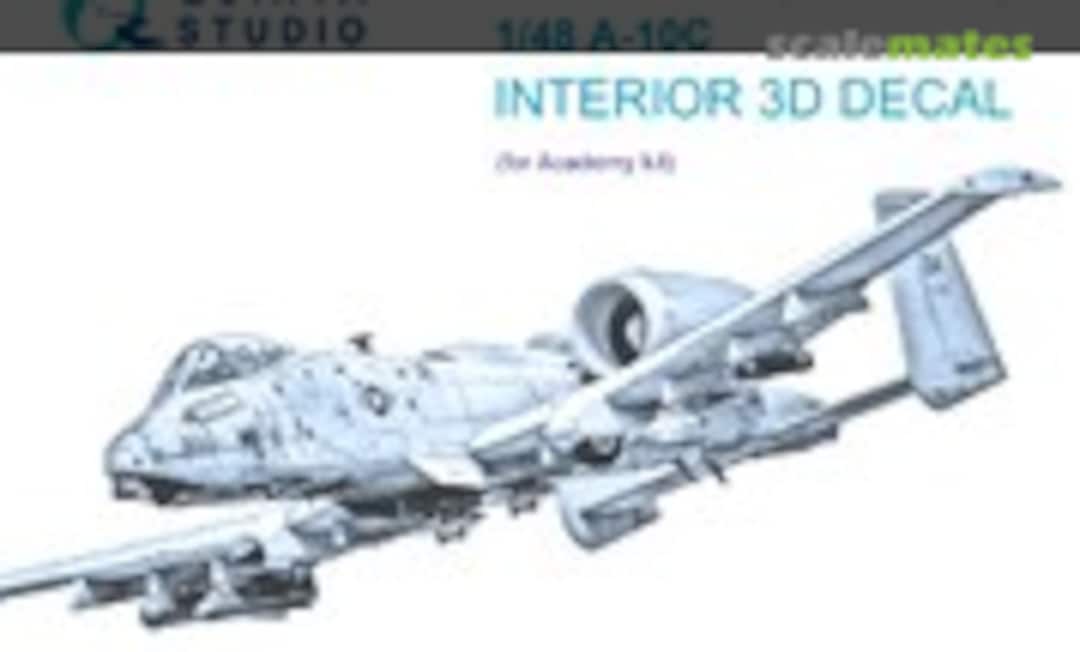 1:48 A-10C Thunderbolt II interior 3D decals (Quinta Studio QDS-48323) QDS-48323