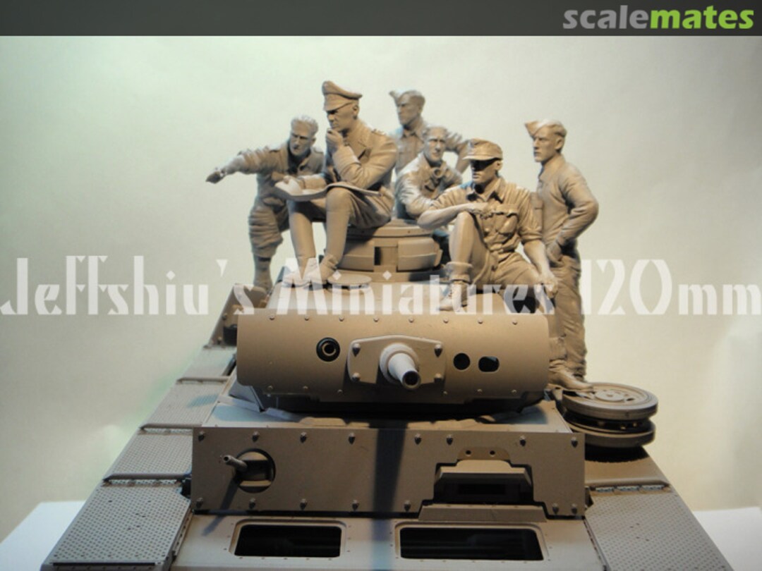 Boxart Erwin Rommel on Top of a Panzer III, North Africa 1942 JS120174 Jeffshiu's Miniatures Boxart Erwin Rommel on Top of a Panzer III, North Africa 1942 JS120174 Jeffshiu's Miniatures