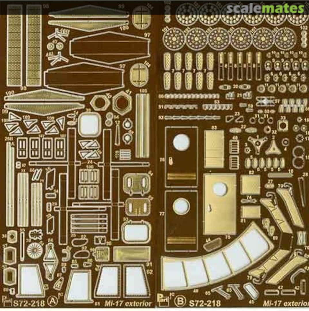 Boxart Mi-17 exterior S72-218 Part Boxart Mi-17 exterior S72-218 Part