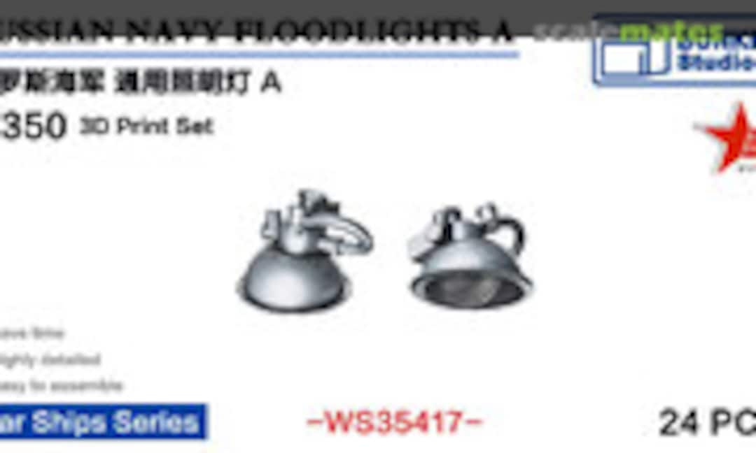 1:350 Russian Navy Floodlights "A" (Bunker Studio WS35417) WS35417