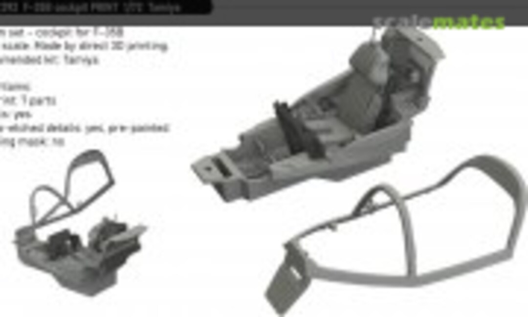 1:72 F-35B Cockpit PRINT TAMIYA (Eduard 672392) 672392