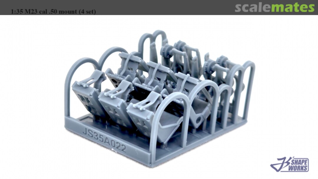 Contents M23 cal .50 mount (4 set) JS35A022 Js' Shapeworks