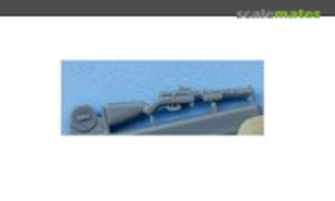 1:35 Russian MP PPD-40 (6 Pcs.) (Tank TA078) TA078