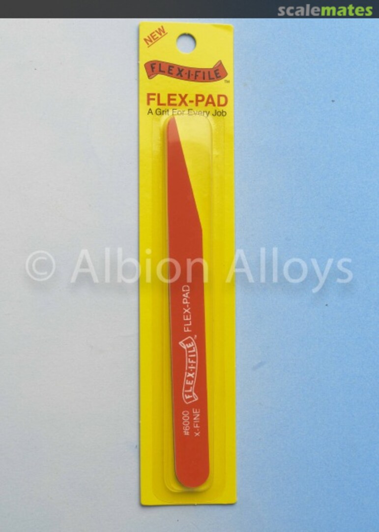 Boxart Flex-Pad Single - Extra Fine 600 grit 6000 Flex-i-File Boxart Flex-Pad Single - Extra Fine 600 grit 6000 Flex-i-File