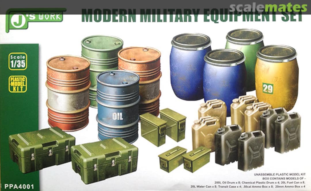 Boxart Military Equipment PPA4001 J's Work