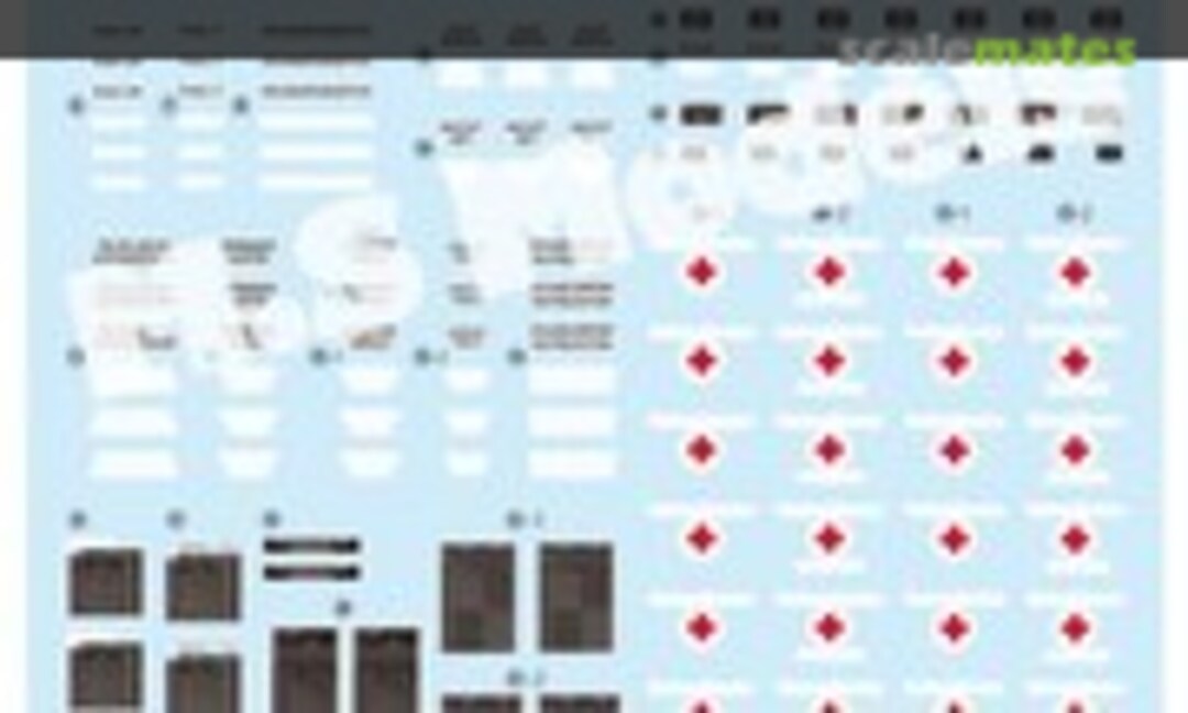 1:35 Army S.P.G & ARTILLERY Decal set (Passion Models P35D-005) P35D-005