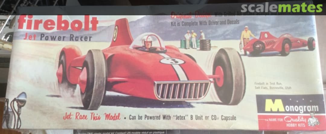Boxart Firebolt Jet Powered Racer PC51 Monogram