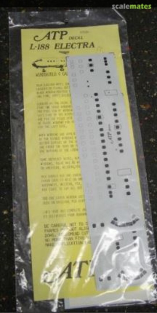 Boxart Lockheed L-188 Electra Windows & doors AD5004 ATP Airliners America Boxart Lockheed L-188 Electra Windows & doors AD5004 ATP Airliners America