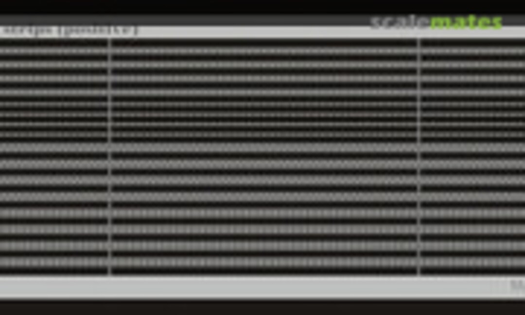 No Hinges strips (positive) (Eduard 00099) 00099