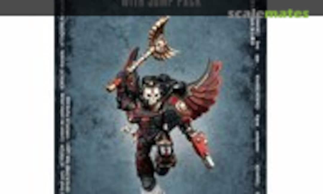 28mm Blood Angels Chaplain With Jump Pack (Games Workshop 41-17) 41-17