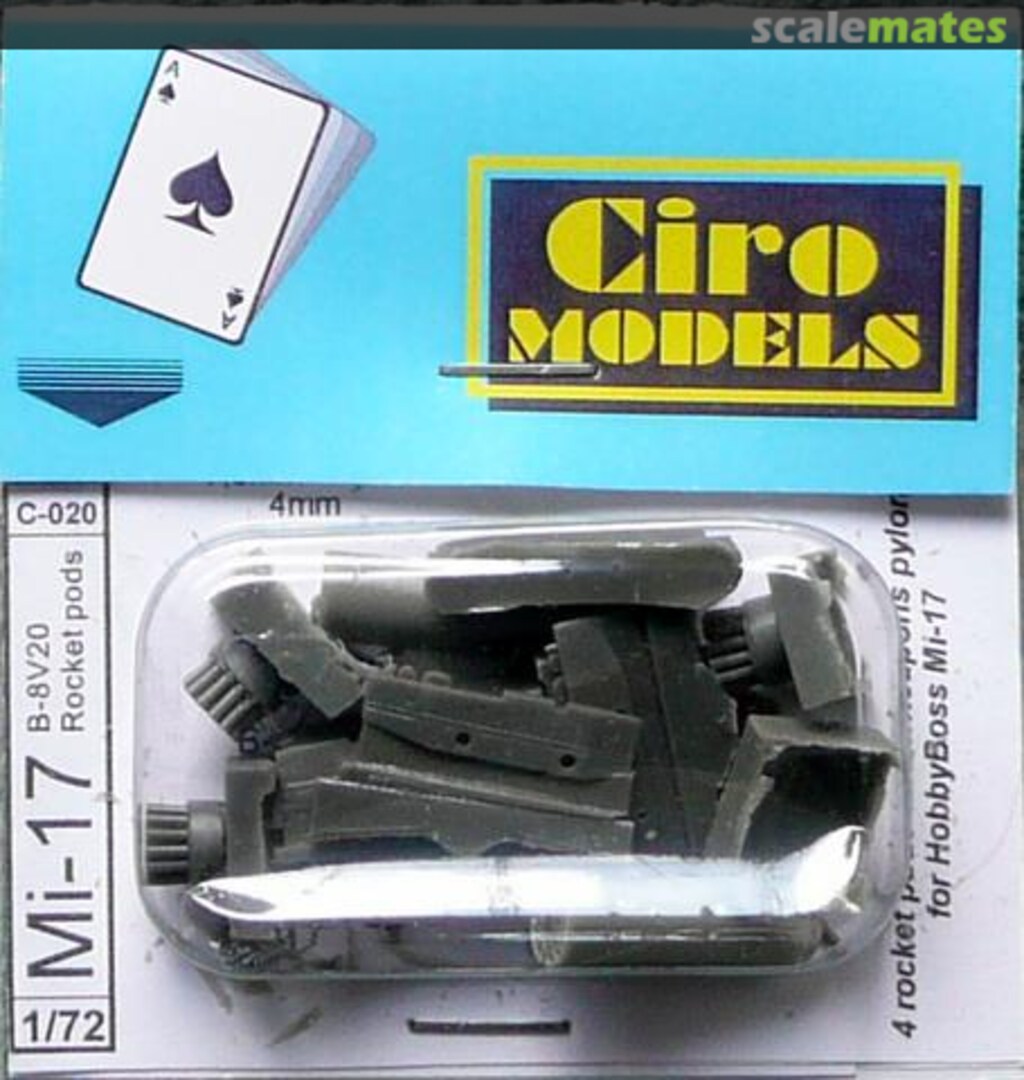 Boxart Mil Mi-17 Hip C-020 Ciro Models Boxart Mil Mi-17 Hip C-020 Ciro Models
