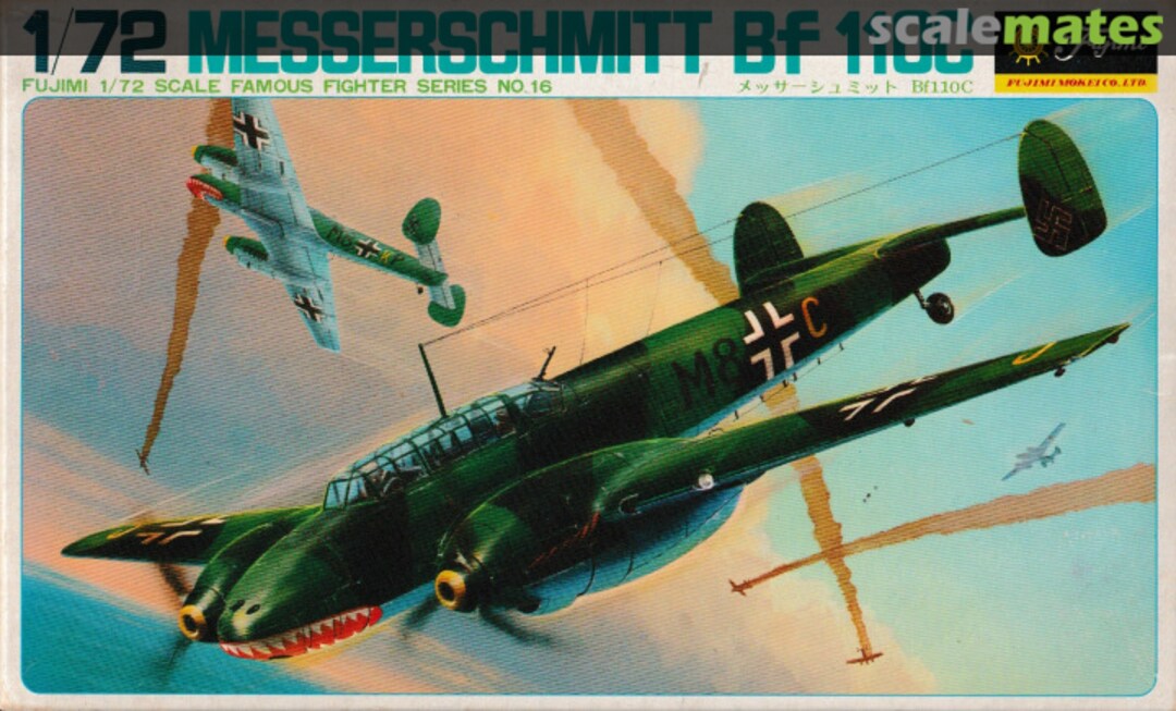 Boxart Messerschmitt Bf 110C 16 Fujimi Boxart Messerschmitt Bf 110C 16 Fujimi