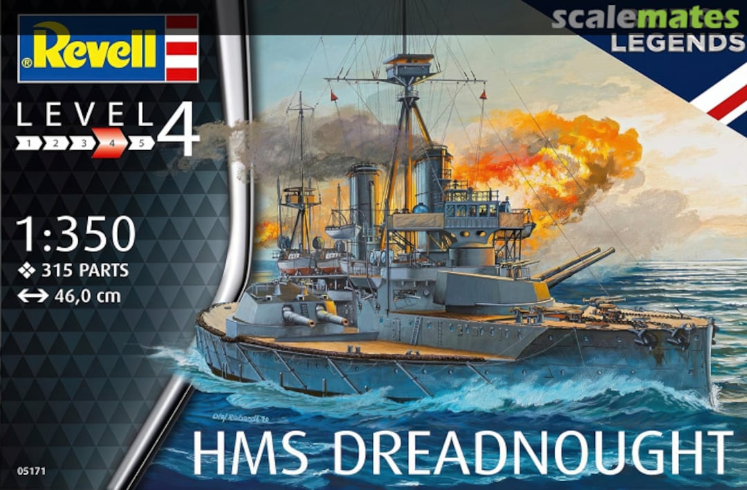 Boxart HMS Dreadnought 05171 Revell Boxart HMS Dreadnought 05171 Revell