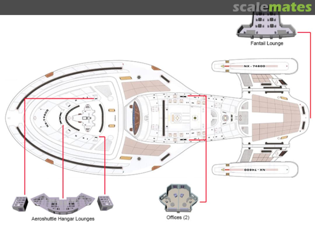 Boxart 1/670 Voyager Interiors Set 1 UKL737YA3 Spaceways Parts Boxart 1/670 Voyager Interiors Set 1 UKL737YA3 Spaceways Parts