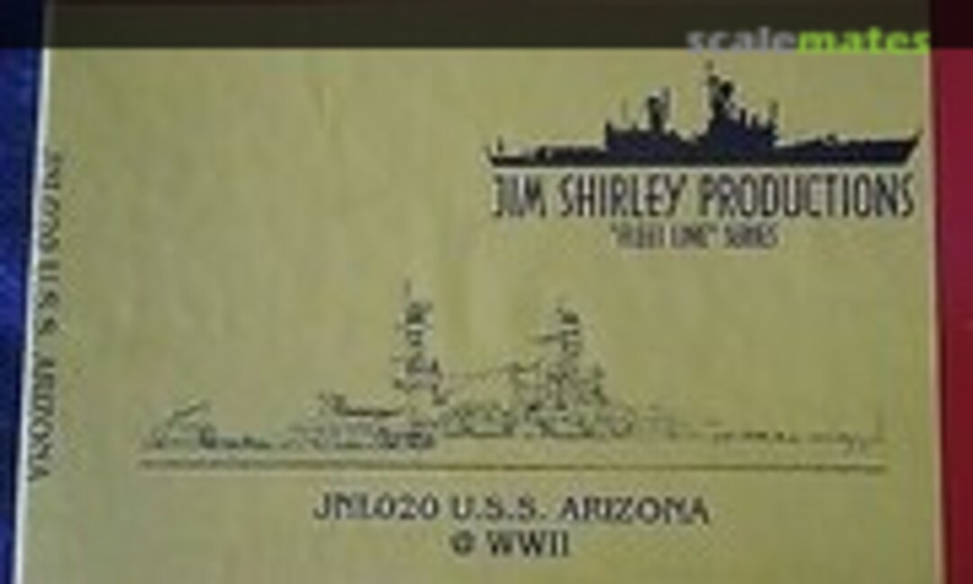 1:700 USS Arizona WWII (Jim Shirley Productions JNL020)