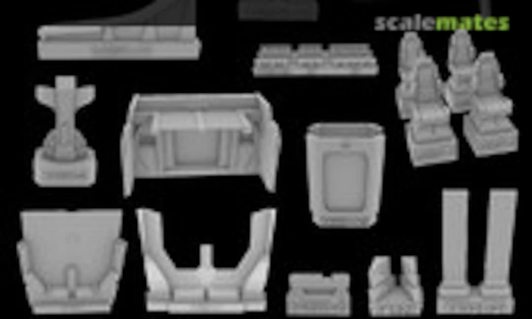 1:72 Danube class - Cockpit (DS9 version) (Greenstrawberry 14821-1/72) 14821-1/72