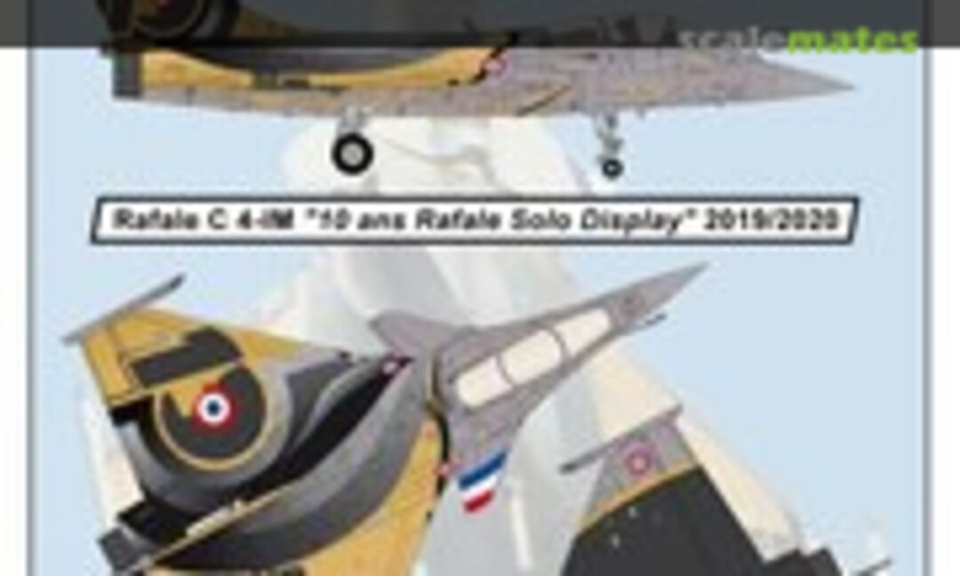 1:72 Rafale C 4-IM 10 ans Rafale Solo Display 2019/2020 (Syhart )