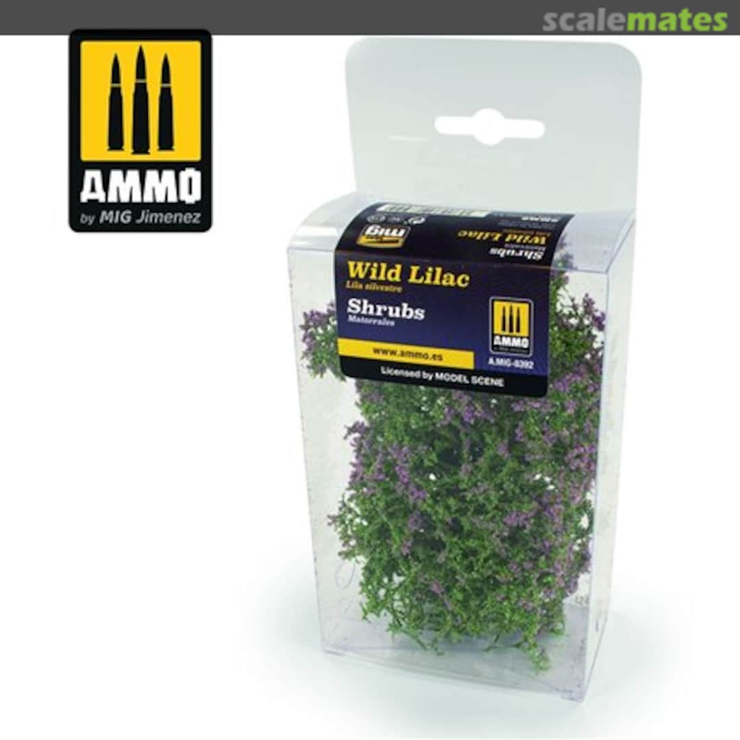 Boxart Shrubs – Wild Lilac A.MIG-8392 Ammo by Mig Jimenez Boxart Shrubs – Wild Lilac A.MIG-8392 Ammo by Mig Jimenez