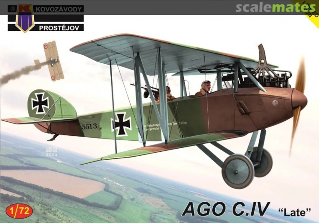 Boxart AGO C.IV „Late“ KPM0398 Kovozávody Prostějov Boxart AGO C.IV „Late“ KPM0398 Kovozávody Prostějov