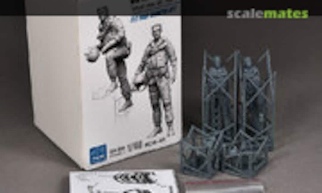 1:48 F-14 Tomcat Crew Set, 1980's (Maverick & Goose) (R2 Miniatures R08-48) R08-48