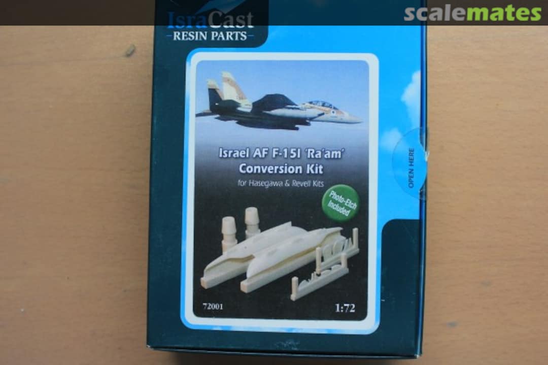 Boxart Israel AF F-15I Ra'am' Conversion Kit 72001 IsraCast Boxart Israel AF F-15I Ra'am' Conversion Kit 72001 IsraCast