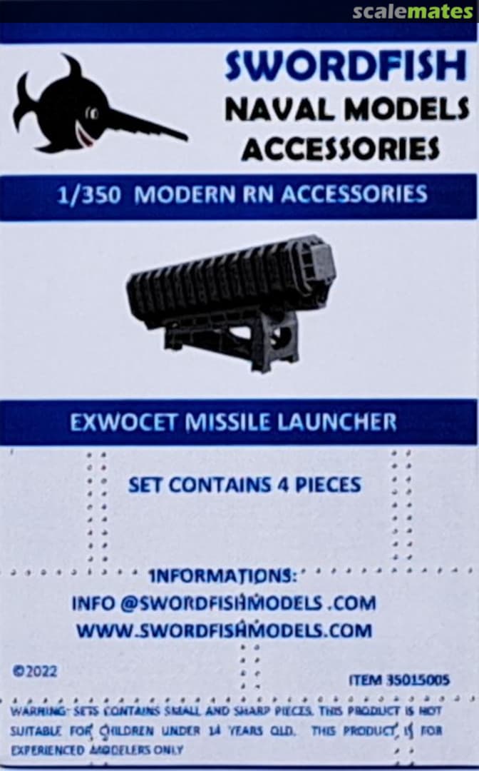 Boxart Exocet Missile Launcher 35015005 Swordfish Boxart Exocet Missile Launcher 35015005 Swordfish