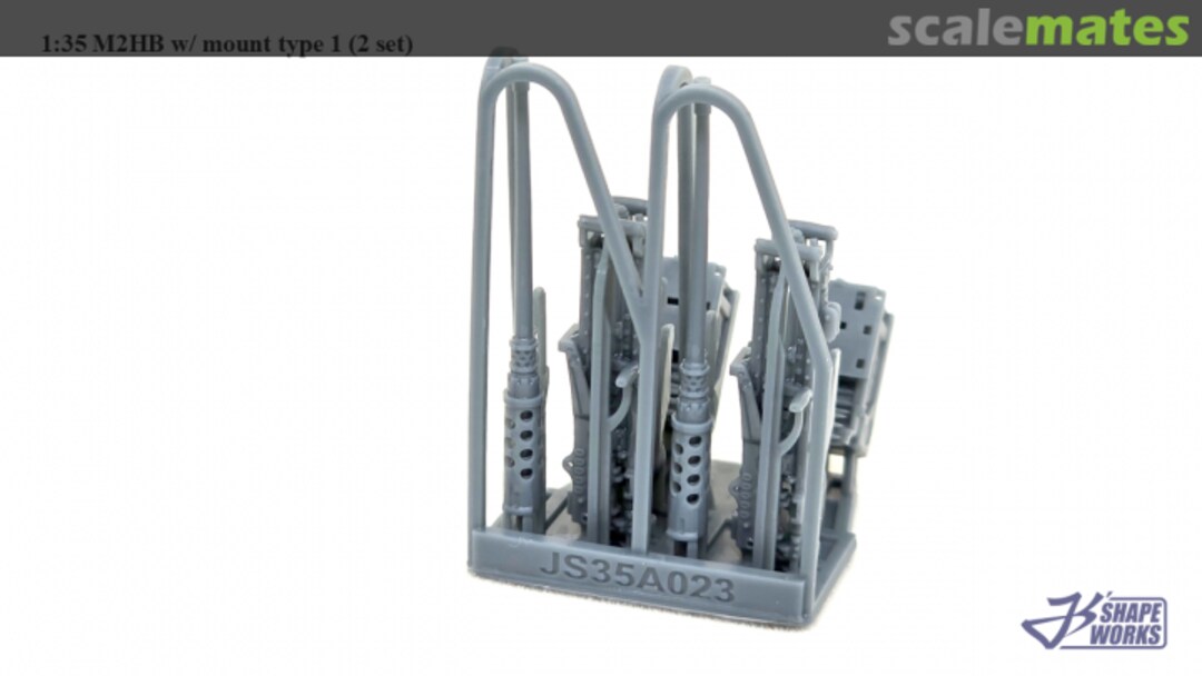 Contents M2HB w/ mount type 1 (2 set) JS35A023 Js' Shapeworks