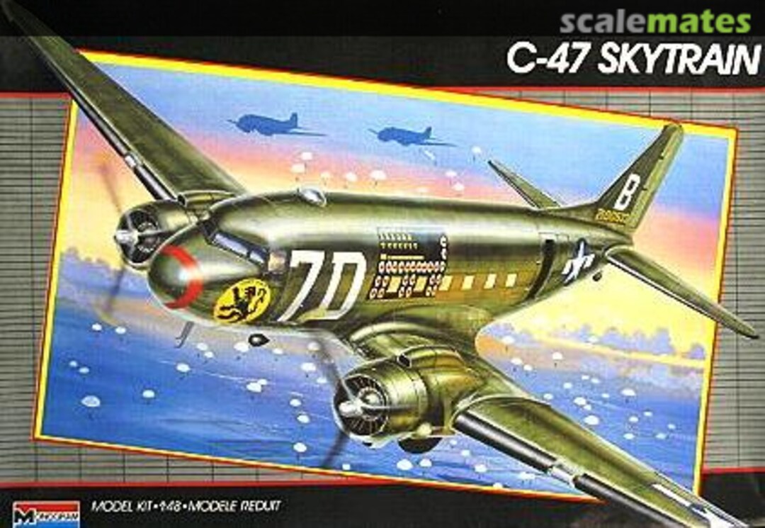 Boxart C-47 Skytrain 5607 Monogram Boxart C-47 Skytrain 5607 Monogram