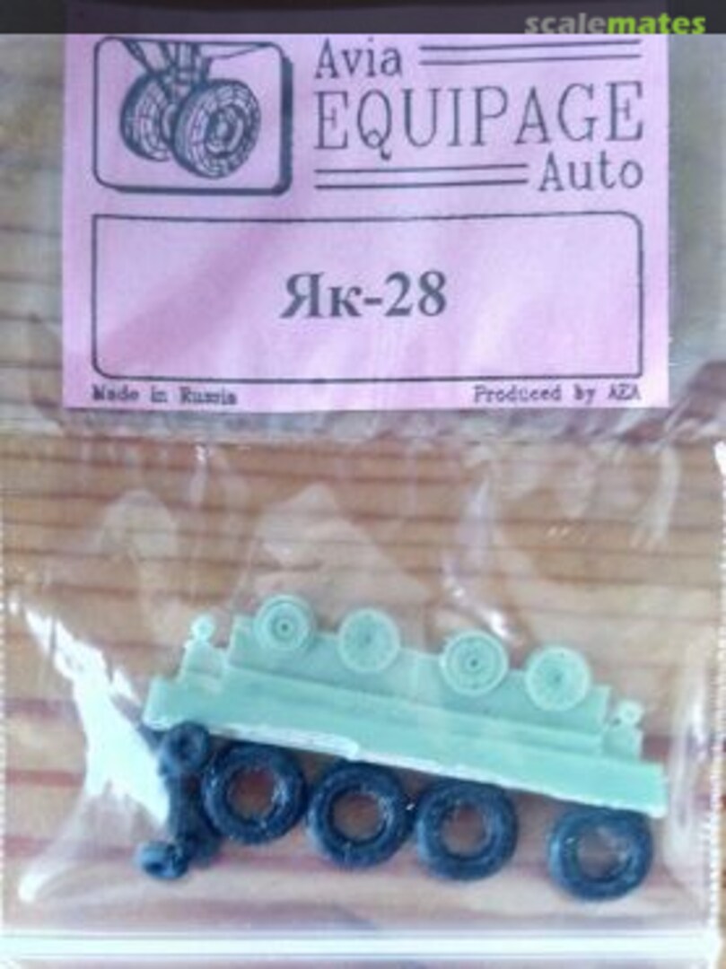 Boxart Yakovlev Yak-28 wheel set 72162 Avia Equipage Auto Boxart Yakovlev Yak-28 wheel set 72162 Avia Equipage Auto