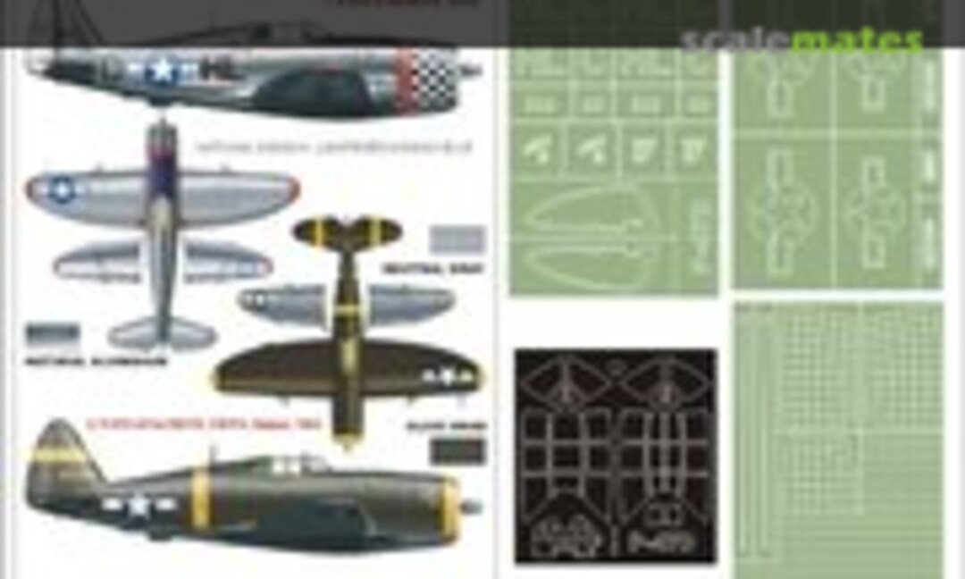 1:32 Republic P-47D Thunderbolt (Montex K32120) K32120