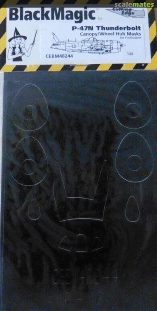 Boxart P-47N Canopy & Wheel Hub Masks CEBM48244 Cutting Edge Modelworks Boxart P-47N Canopy & Wheel Hub Masks CEBM48244 Cutting Edge Modelworks
