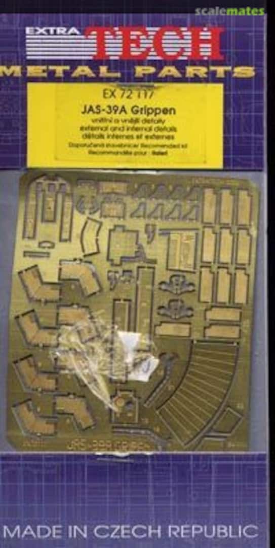 Boxart JAS-39A Gripen EX 72117 Extratech Boxart JAS-39A Gripen EX 72117 Extratech