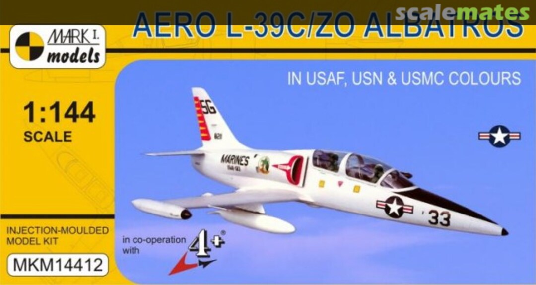 Boxart Aero L-39C/ZO Albatros MKM14412 Mark I Models Boxart Aero L-39C/ZO Albatros MKM14412 Mark I Models