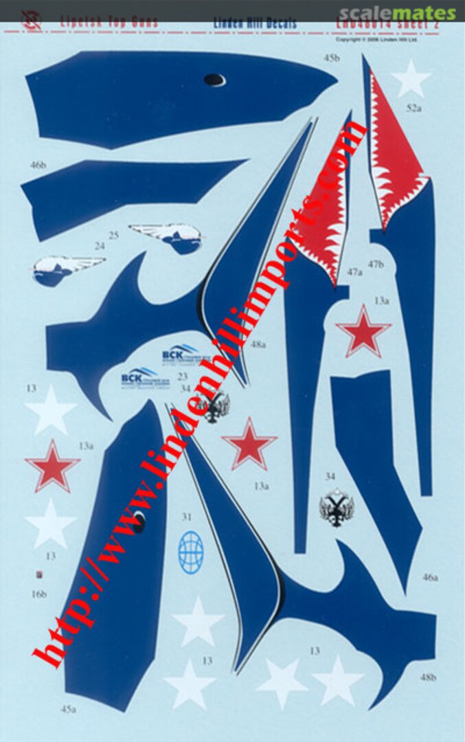 Boxart The Aircraft of the Russian Air Force's elite 4. TsBP i PLS LHD48014 Linden Hill Decals Boxart The Aircraft of the Russian Air Force's elite 4. TsBP i PLS LHD48014 Linden Hill Decals